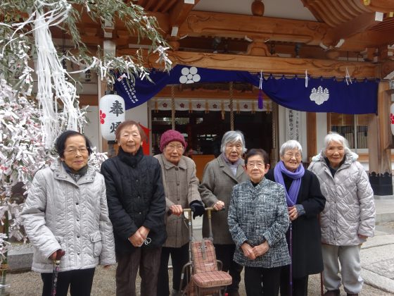 DSC03543 - 憩いの里伊賀デイ　初詣２