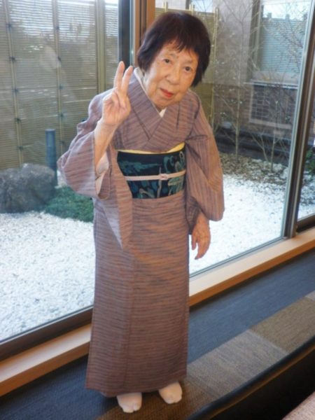 10月16日 着付けショー👘 P1012804 450x600 - 10月16日 着付けショー👘