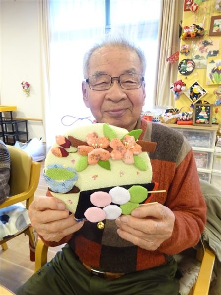 伊賀CHデイ 2月の手芸『お花見の押し絵』 DSC09863 R 450x600 - 伊賀CHデイ 2月の手芸『お花見の押し絵』