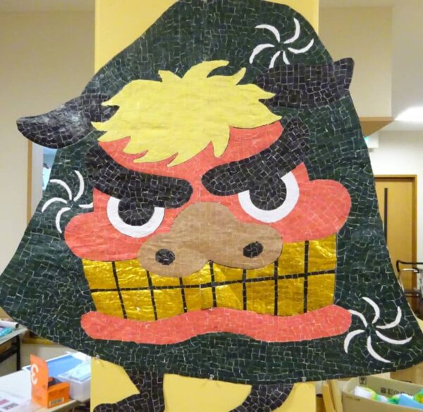 DSC03388 600x584 - 伊賀CHデイ ☆壁面飾り製作