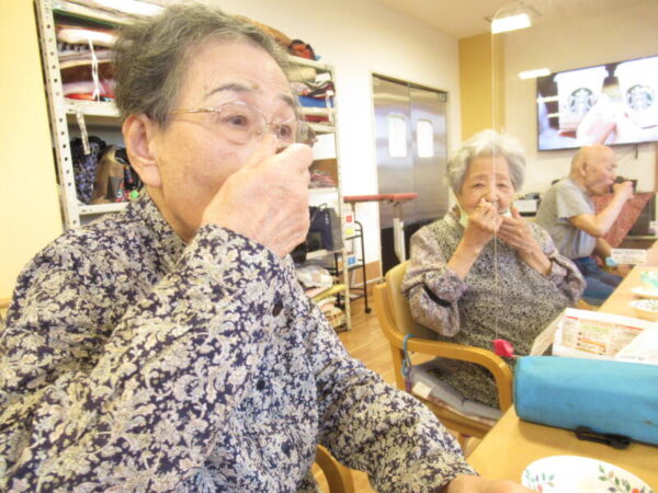 IMG 0806 600x450 - 伊賀CHデイ ☆おやつレク【あじさいゼリー】