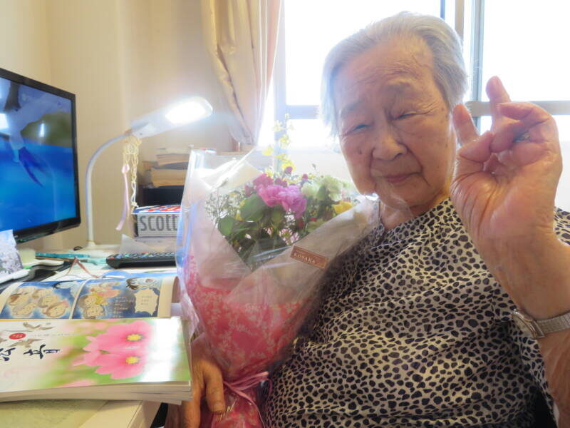 IMG 0138 800x600 - お誕生日のお花🌸
