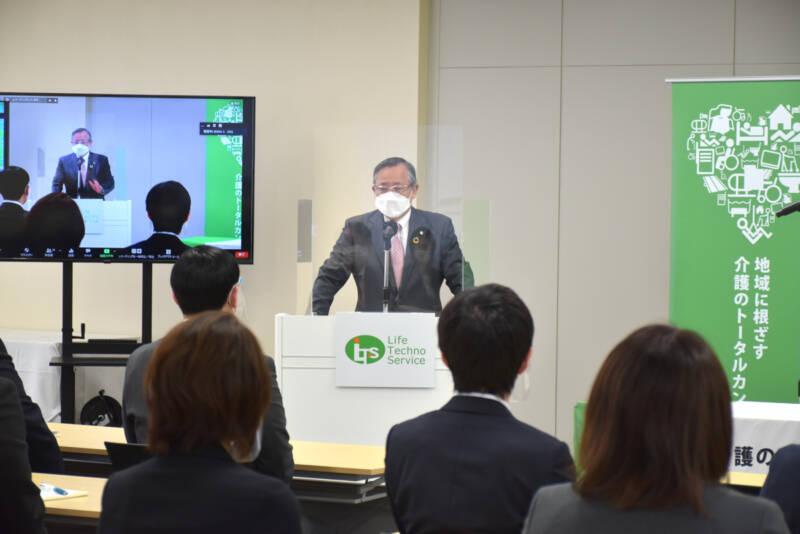 新会長・新社長就任式 20220405 005 mini - 新会長・新社長就任式