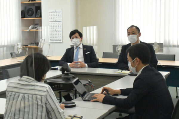 SDGsの取り組みに関してZTV社の取材を受けました 20220627 002 mini 600x401 - SDGsの取り組みに関してZTV社の取材を受けました