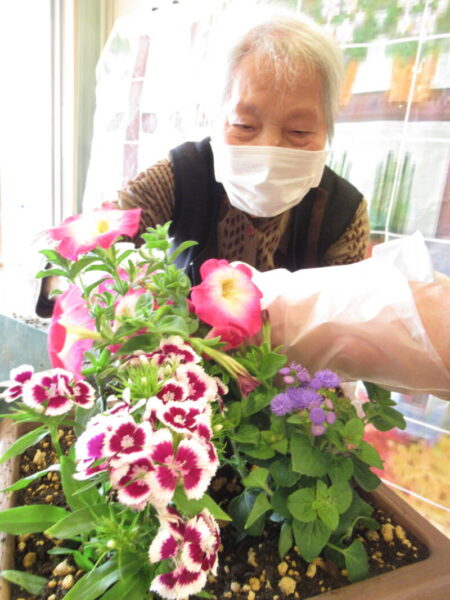IMG 1372 450x600 - 伊賀CHデイ☆今月の手芸『寄せ植え』