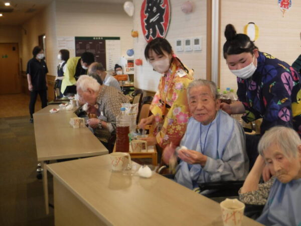 DSCF2365 600x450 - 令和5年　鴻之台ケアホーム　夏祭りです♪