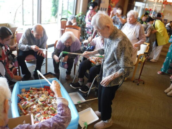 DSCF2436 600x450 - 令和5年　鴻之台ケアホーム　夏祭りです♪