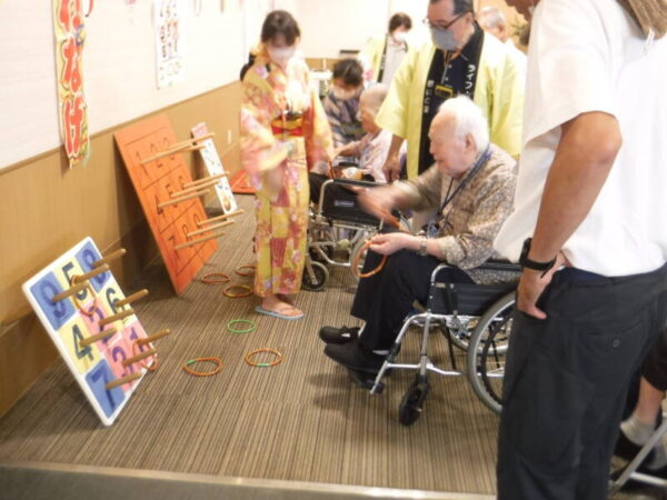 DSCF2444 600x450 - 令和5年　鴻之台ケアホーム　夏祭りです♪