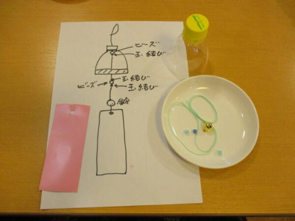 IMG 2219 600x450 - ❣♪♪風鈴手作りレク!!!