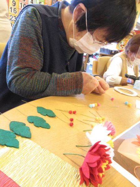 IMG 4286 450x600 - 伊賀CHデイ☆１０月の手芸『正月の置き飾り』