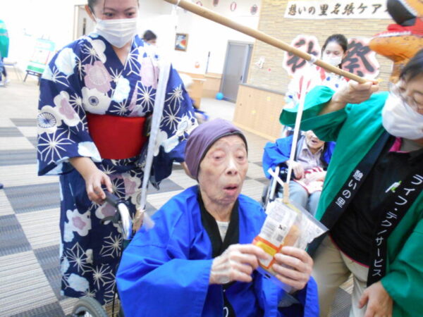 DSCN9105 600x450 - 🍁秋祭り in 名張ケアホーム🍄