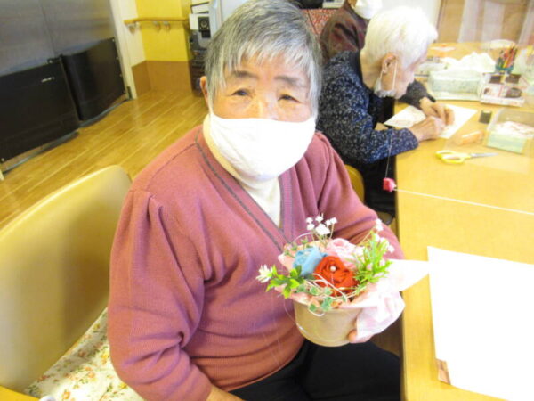 IMG 0459 600x450 - 伊賀CHデイ☆手芸『春のブーケ作り』☆