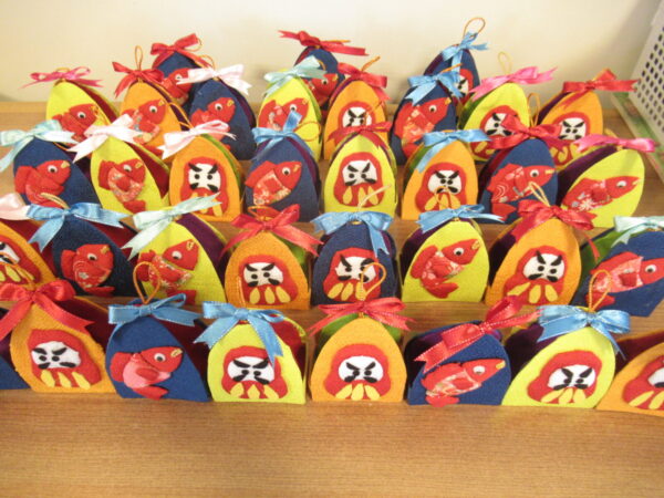 伊賀CHデイ☆壁面制作の様子と手芸『お正月飾り』作り☆ IMG 3757 600x450 - 伊賀CHデイ☆壁面制作の様子と手芸『お正月飾り』作り☆