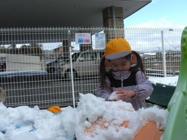 13 1 600x450 - 雪が降ってきた！！