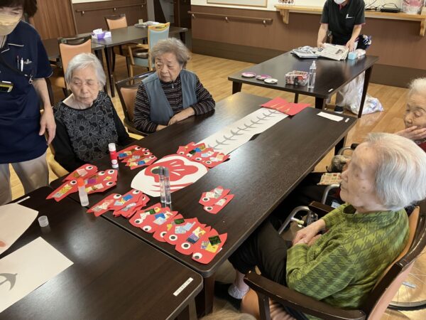 IMG 13120 600x450 - 鯉のぼり作り