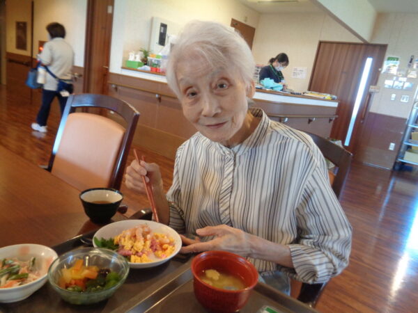 6月行事食あじさい寿司御膳✨ DSC09304 600x450 - 6月行事食あじさい寿司御膳✨