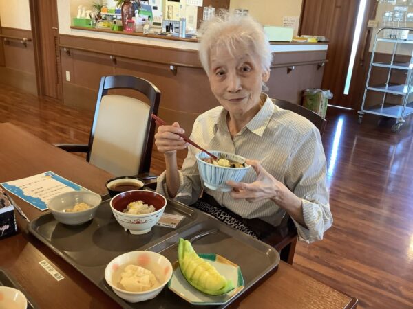 夏の行事食を提供しました🍈 IMG 0191 600x450 - 夏の行事食を提供しました🍈