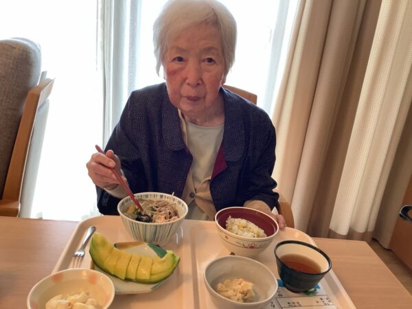 夏の行事食を提供しました🍈 IMG 0207 600x450 - 夏の行事食を提供しました🍈