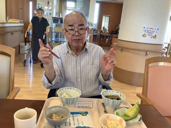 夏の行事食を提供しました🍈 IMG 0213 600x450 - 夏の行事食を提供しました🍈