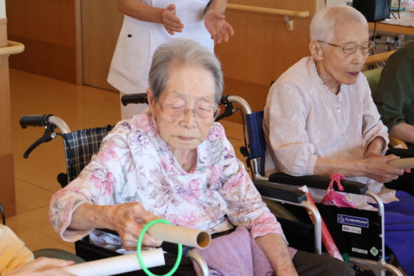 IMG 1950 600x400 - 運動レクで体を動かしましょう！！