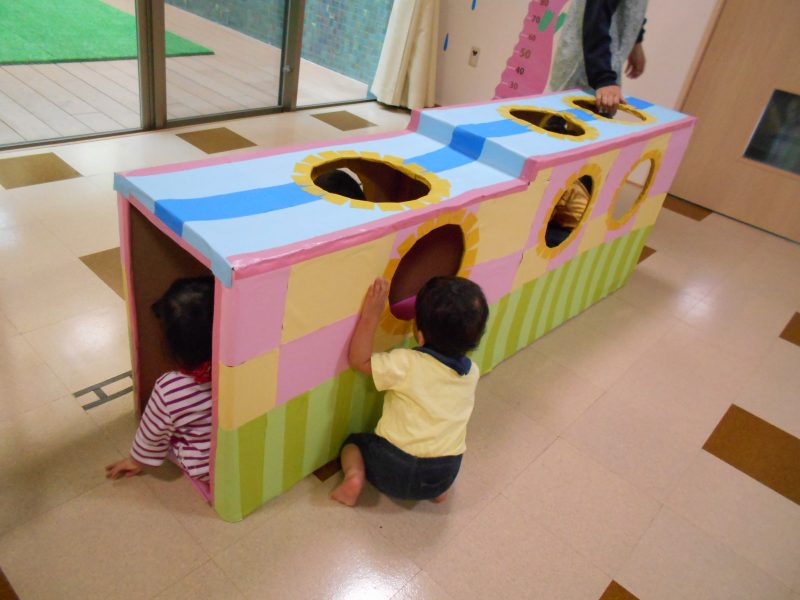 ダンボールの手作りトンネル 敬峰会ブログまとめ