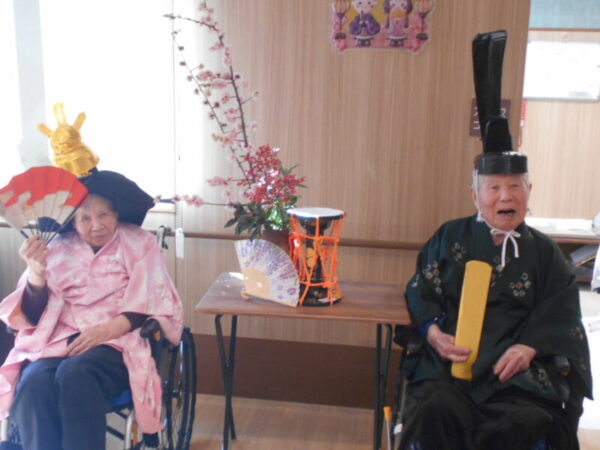 ひな祭り🎎多床室編 DSCN3530 1 600x450 - ひな祭り🎎多床室編
