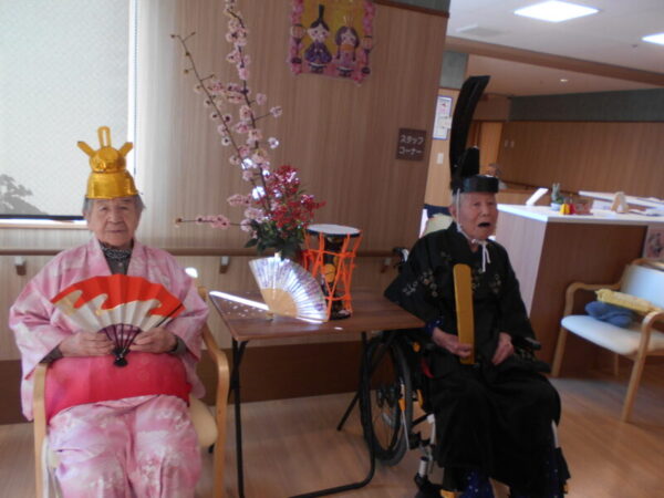 ひな祭り🎎多床室編 DSCN3542 600x450 - ひな祭り🎎多床室編