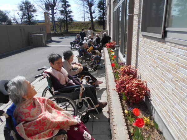 6c16eec3df5acf57ae7d31127a1dc128 600x450 - 🌷お散歩🌸・・多床室編