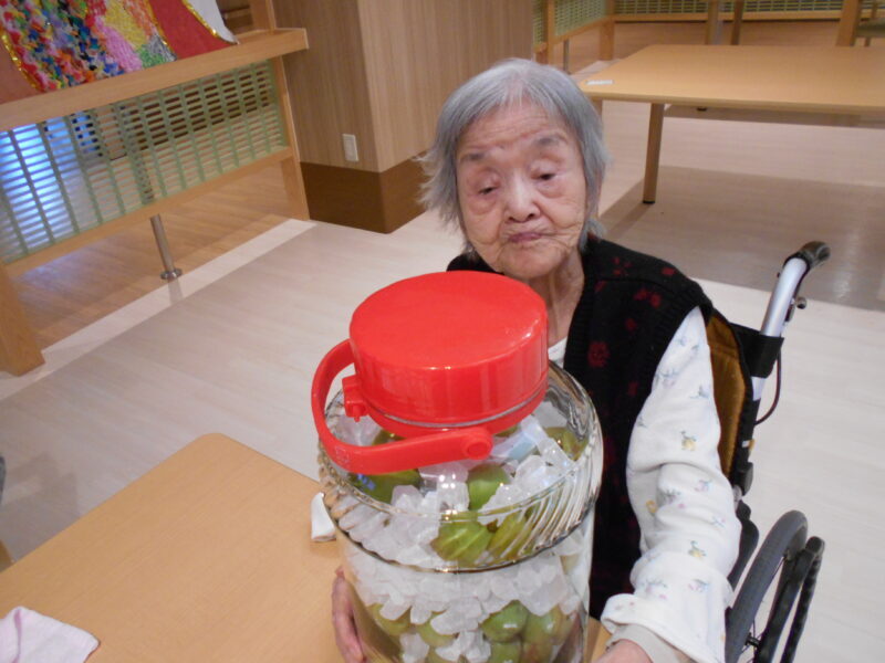 DSCN3927 800x600 - 梅ジュース作り・・・多床室編