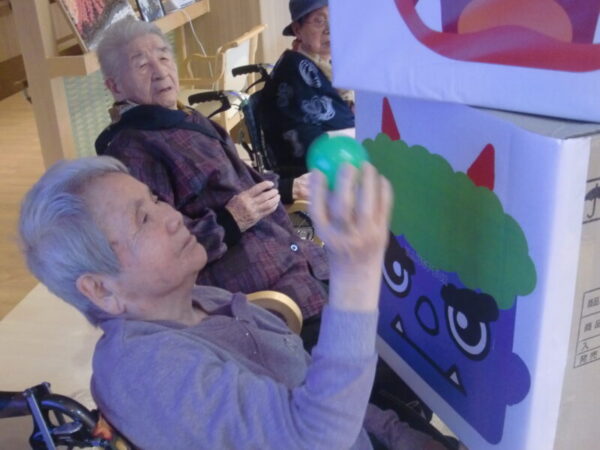 CIMG0859 600x450 - 節分行事・・多床室編