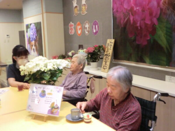 CIMG0334 600x450 - あじさい喫茶☕・・多床室編パート②