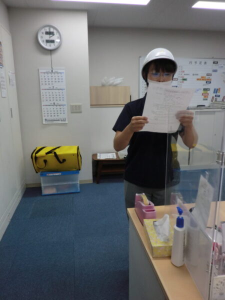 CIMG0558 450x600 - 避難訓練・・伊賀の街