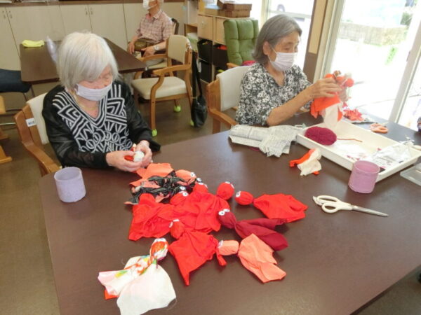 CIMG1663 600x450 - 【季節行事】夏祭りの準備