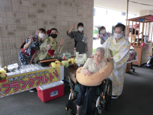 CIMG0983 600x450 - 夏祭り・・多床室編