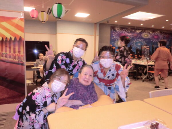 夏祭り・・多床室編 CIMG0986 600x450 - 夏祭り・・多床室編