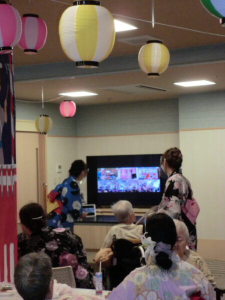 夏祭り・・多床室編 CIMG1015 450x600 - 夏祭り・・多床室編