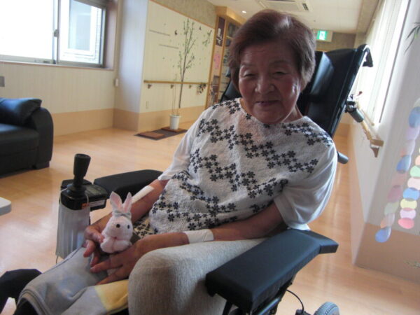 CIMG5398 600x450 - タオルで🐰うさぎ作り・・ユニット編