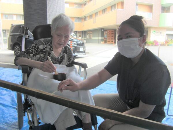 CIMG5450 1 600x450 - 流しそうめん・・農人町編