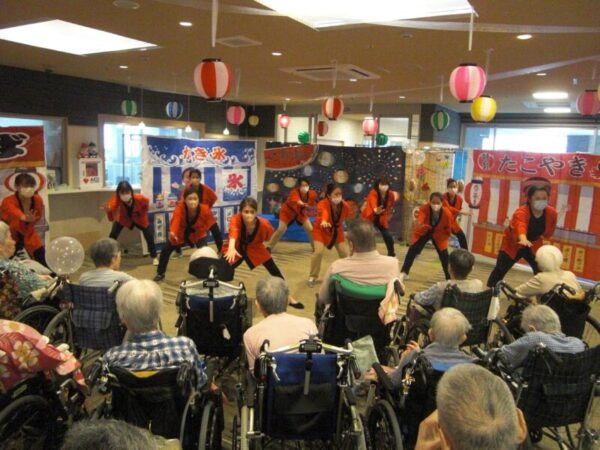 ユニット夏祭り・・盆踊り&ソーラン節編 CIMG5775 600x450 - ユニット夏祭り・・盆踊り&ソーラン節編