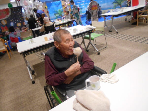 多床室夏祭り・・ゲーム編 DSCN9567 600x450 - 多床室夏祭り・・ゲーム編
