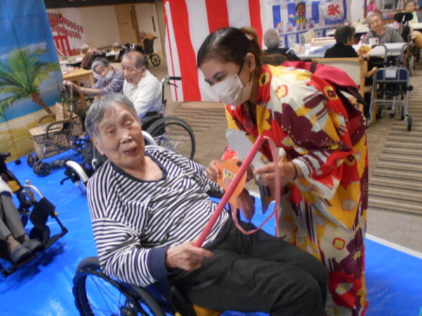 多床室夏祭り・・ゲーム編 DSCN9591 600x450 - 多床室夏祭り・・ゲーム編