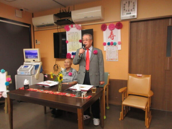 IMG 5988 600x450 - 【季節行事】敬老会1日目