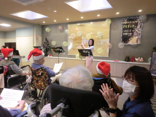 CIMG3761 600x450 - 🎶Xmasコンサート(^^♪🎄　　ブリランテ様をお迎えして。。
