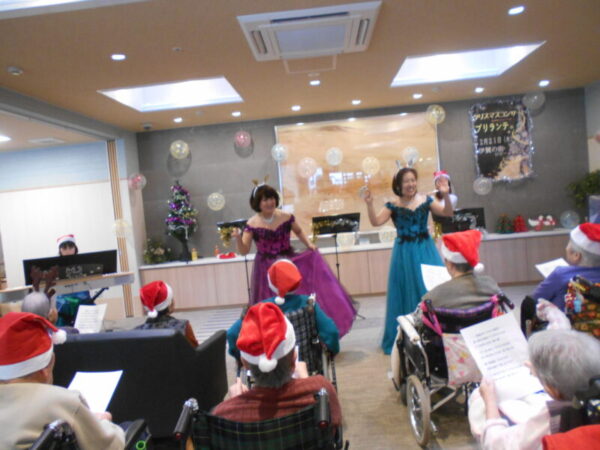 DSCN0391 600x450 - 🎶Xmasコンサート(^^♪🎄　　ブリランテ様をお迎えして。。