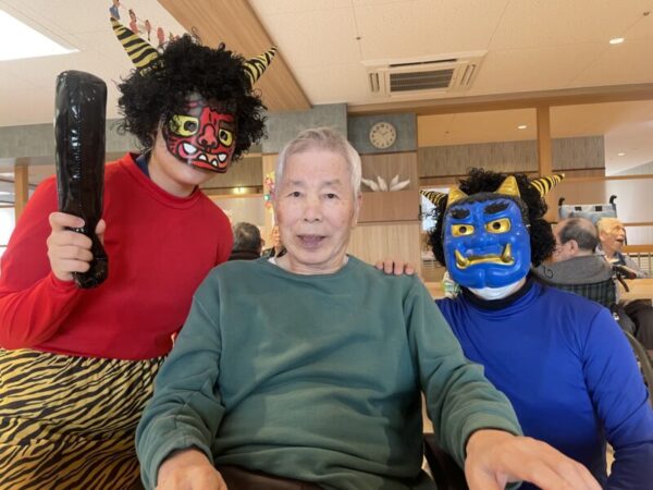 IMG 4920 600x450 - 節分👹豆まき・・・多床室編