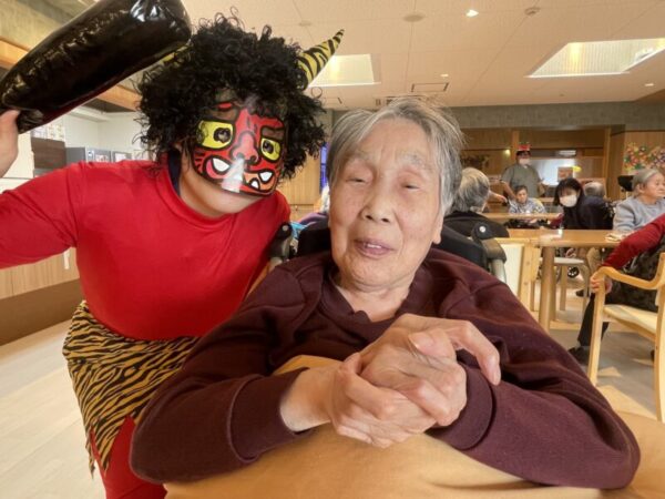 IMG 4941 600x450 - 節分👹豆まき・・・多床室編