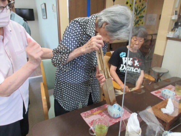 IMG 3026 600x450 - 【季節行事】ところ天つき