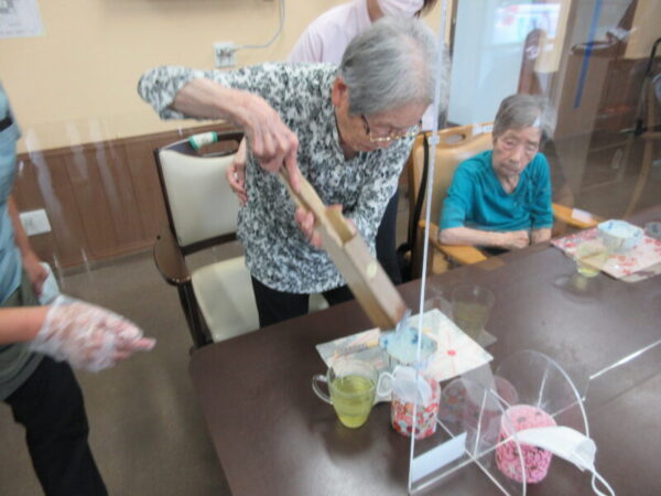 IMG 3034 600x450 - 【季節行事】ところ天つき