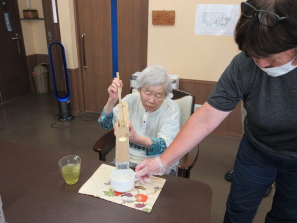 IMG 3121 600x450 - 【季節行事】ところ天つき