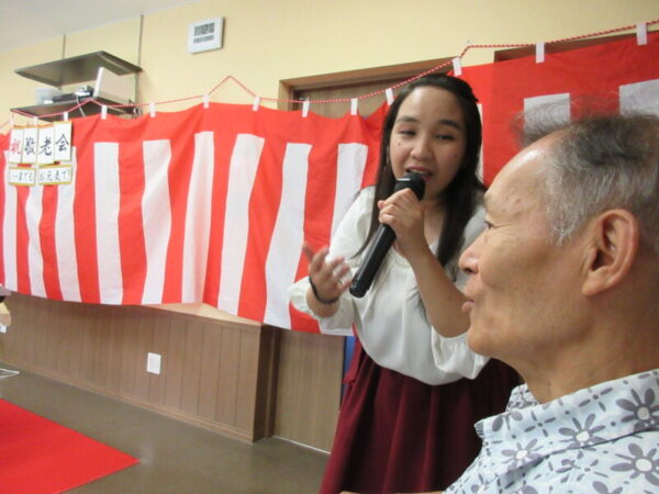 IMG 3685 600x450 - 【季節行事】敬老会２日目